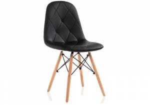 Kvadro 1 black / wood