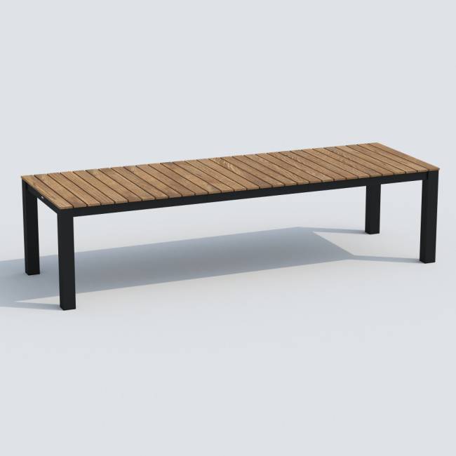 Стол обеденный TELLA  XL из тика 300x100