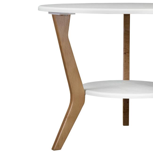 Стол журнальный BeautyStyle 13 белый/бук Стол журнальный BeautyStyle 13 белый/бук