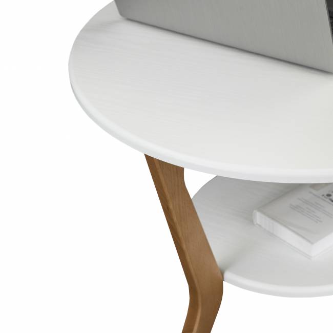 Стол журнальный BeautyStyle 13 белый/бук Стол журнальный BeautyStyle 13 белый/бук