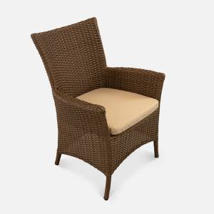 Кресло Kipr (с упаковкой) Дуб, RAL 8017, Oxford 600D PU beige