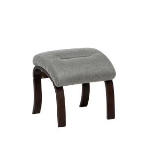 Пуф Leset Лион универсальный Орех текстура Malmo 90 (серый)