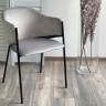 Стул ДИЛЛ, цвет H-09 Светло-серый, велюр / черный каркас М-City
