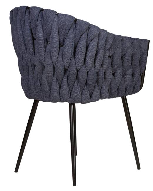 Набор 2 шт Стул обеденный DOBRIN MATILDA, синяя ткань (LAR-275-29)