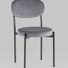 Стул Бриф NEW велюр серый 4 шт