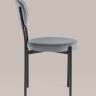 Стул Бриф NEW велюр серый 4 шт