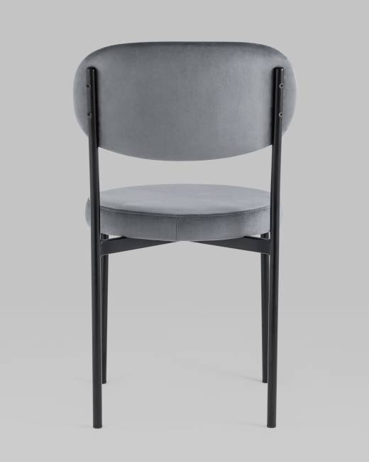 Стул Бриф NEW велюр серый 4 шт