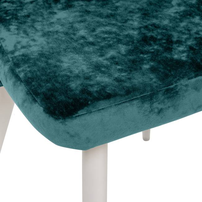 Стул Leset Эби ЛЮКС Белый Crash LUX 19 (аквамарин) Стул Leset Эби ЛЮКС Белый Crash LUX 19 (аквамарин)