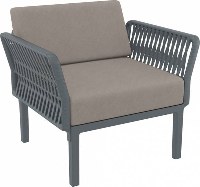 Подушка для спинки кресла Portofino Lounge светло-коричневый 700х350х190 мм