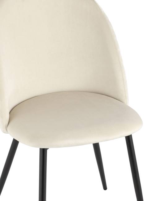 Стул Lilly велюр бежевый 4 шт.