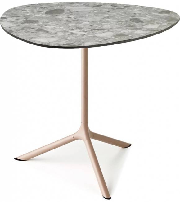 Стол ламинированный обеденный складной Tripe Maxi Folding тортора, зернистый 830х830х740 мм