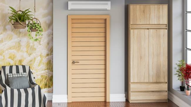 Шкаф-комод два ящика и две дверки Мори МШ900.1 цвет дуб сонома