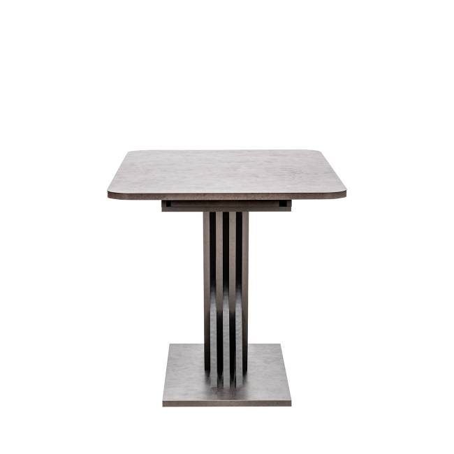 Стол раздвижной Leset Гросс Камень темный, компаньон Графит