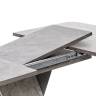 Стол раздвижной Leset Гросс Камень темный, компаньон Графит