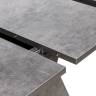 Стол раздвижной Leset Гросс Камень темный, компаньон Графит