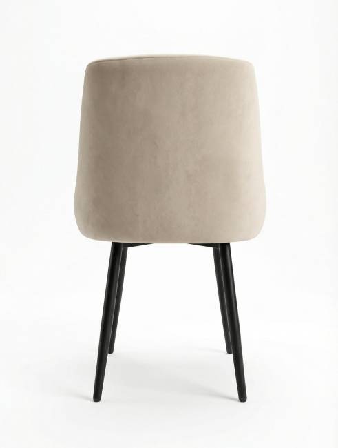 Стул DikLine 335 B03 BEIGE, ножки черные