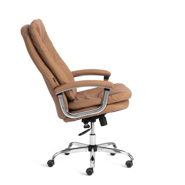 Кресло Softy Lux/Софти Люкс Экокожа LUX Classic 18-13, св.-коричневый св.-коричневый Экокожа LUX Classic 18-13