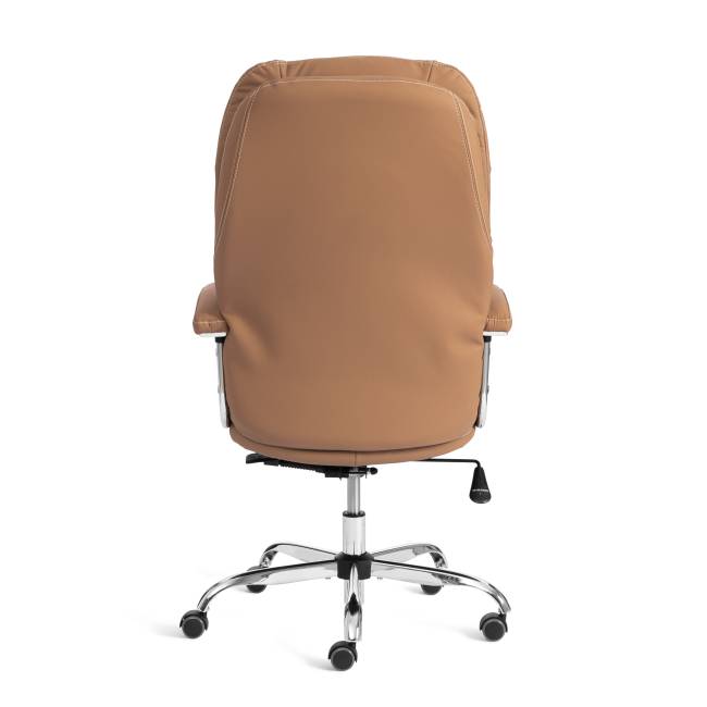 Кресло Softy Lux/Софти Люкс Экокожа LUX Classic 18-13, св.-коричневый св.-коричневый Экокожа LUX Classic 18-13