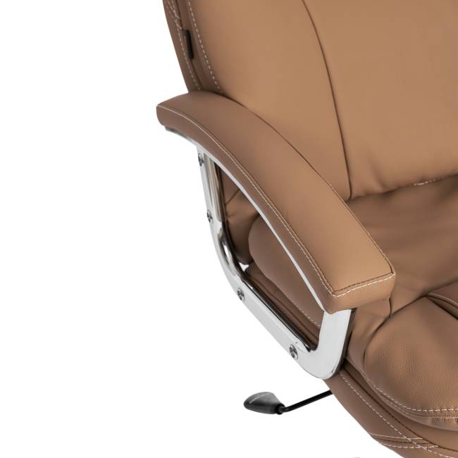 Кресло Softy Lux/Софти Люкс Экокожа LUX Classic 18-13, св.-коричневый св.-коричневый Экокожа LUX Classic 18-13