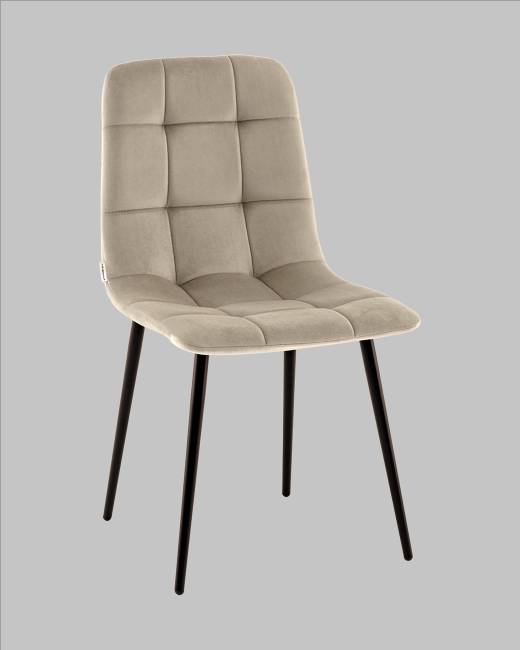 Стул Одди NEW велюр бежевый