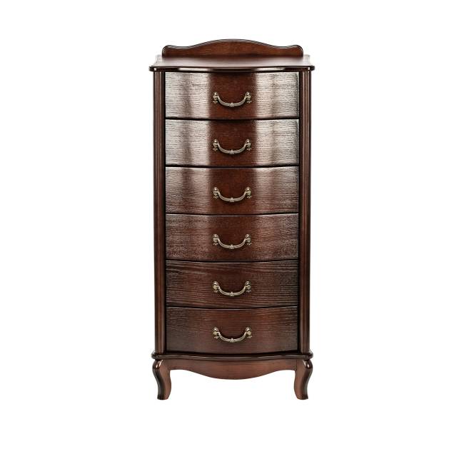 Комод Leset "Джульетта" узкий (6 ящ.) Орех