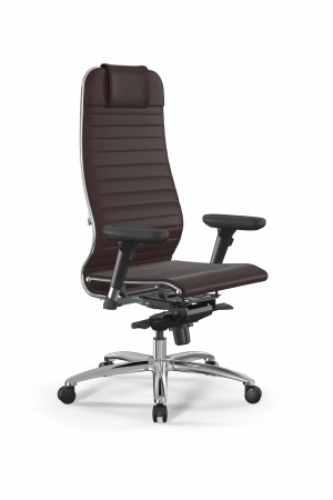 Кресло Samurai L1-3D - Infinity /Uc02/Nc02/D13P(M06.B31.G04.W03), темно-коричневый