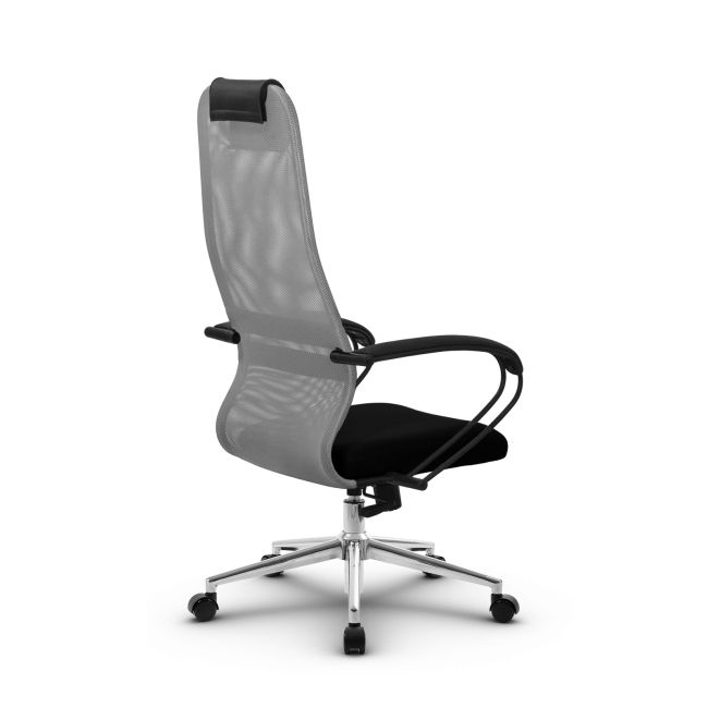 Кресло SU-B-8/подл.130/осн.009, светло-серый