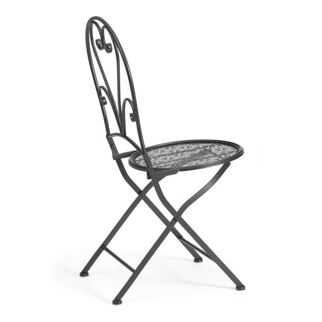 Стул Love Chair/Лав Чаир (PL08-11140) стальной сплав, черный, 40х47,5х94см (Комплект из 2 шт.) черный стальной сплав