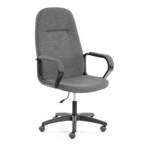 Кресло Leader/Лидер (22) ткань, серый, 207, 48х47х116 см серый ткань