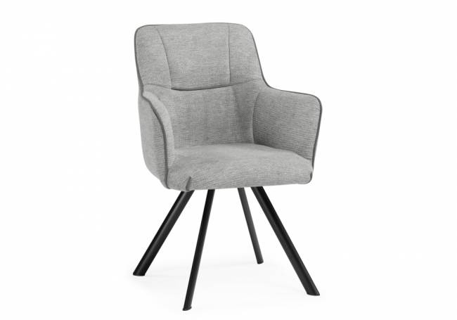 Стул на металлокаркасе Elis gray / dark gray / black