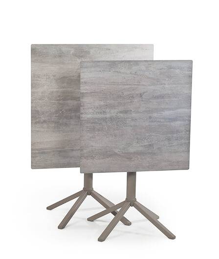 Столешница квадратная Solid Compact 690x690 цемент 690х690х12 мм