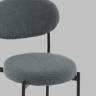 Стул полубарный Бриф DD букле темно-серый