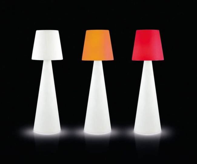 Торшер пластиковый Pivot Small Lighting IN белый Ø430х1450 мм