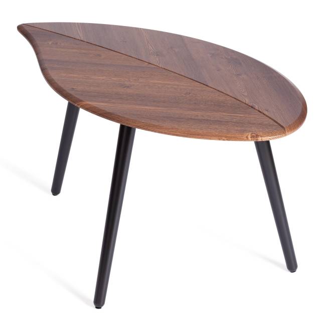 Журнальный стол RIMMINI мдф, 90х50х47см, орех кантри/черный