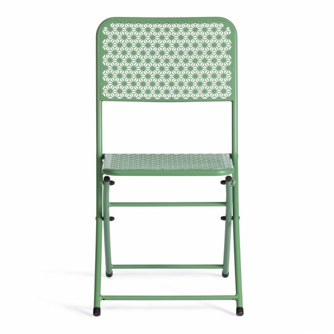 Стул Secret De Maison Villa стальной сплав, 44х42х83см, зеленый (Комплект из 2 шт.) зеленый стальной сплав