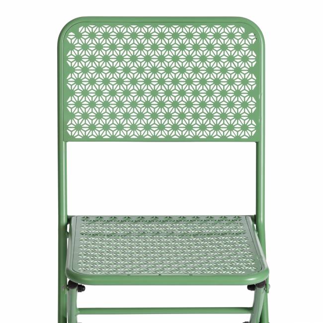Стул Secret De Maison Villa стальной сплав, 44х42х83см, зеленый (Комплект из 2 шт.) зеленый стальной сплав