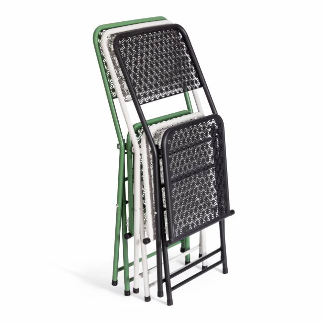 Стул Secret De Maison Villa стальной сплав, 44х42х83см, зеленый (Комплект из 2 шт.) зеленый стальной сплав
