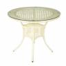 DECO Стол обеденный круглый д. 90 белый