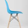 Стул Eames Style DSW бирюзовый x4 (разборный каркас)
