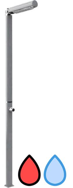 Душ уличный Quick Q105 алюминиевый 500х90х2100 мм