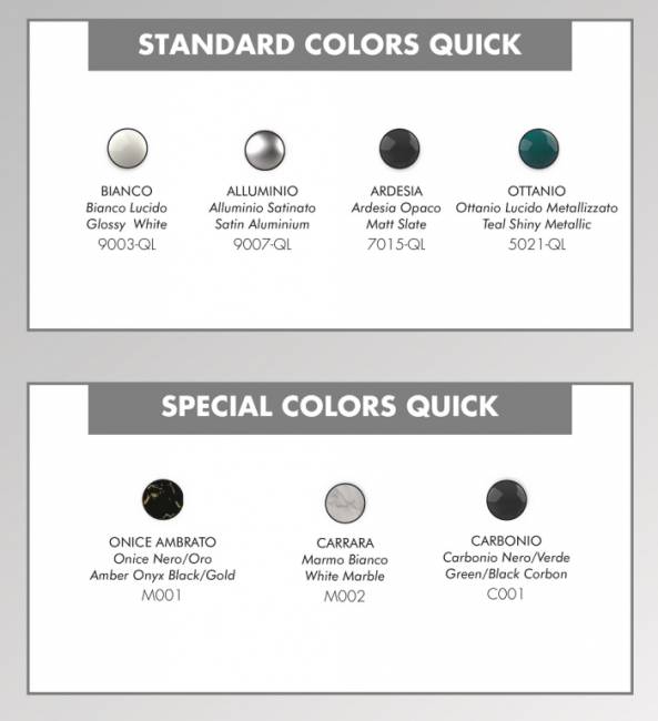 Душ уличный Quick Q105 алюминиевый 500х90х2100 мм