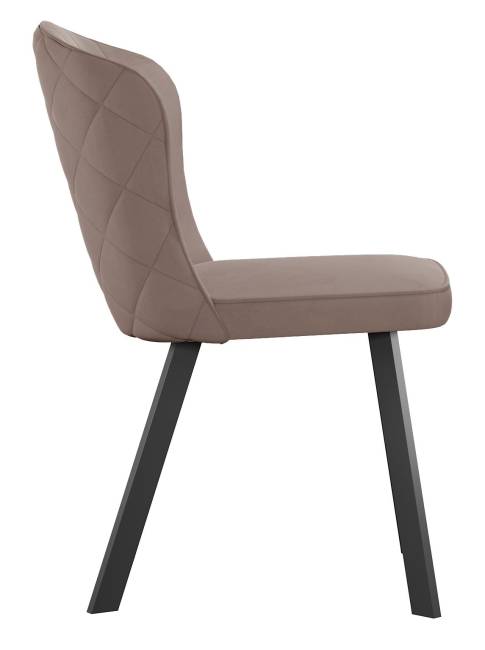 Стул DikLine 219 поворотный, B5 LATTE, ножки черные Стул DikLine 219 поворотный, B5 LATTE, ножки черные