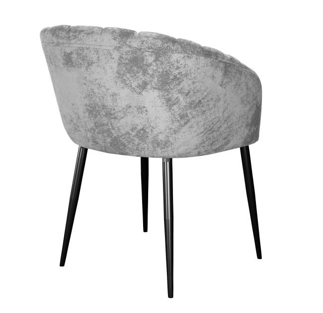 Стул DikLine 441 M13 светло-серый, ножки черные Стул DikLine 441 M13 светло-серый, ножки черные