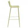 Стул металлический барный Nolita зеленый шалфей 505х485х960 мм