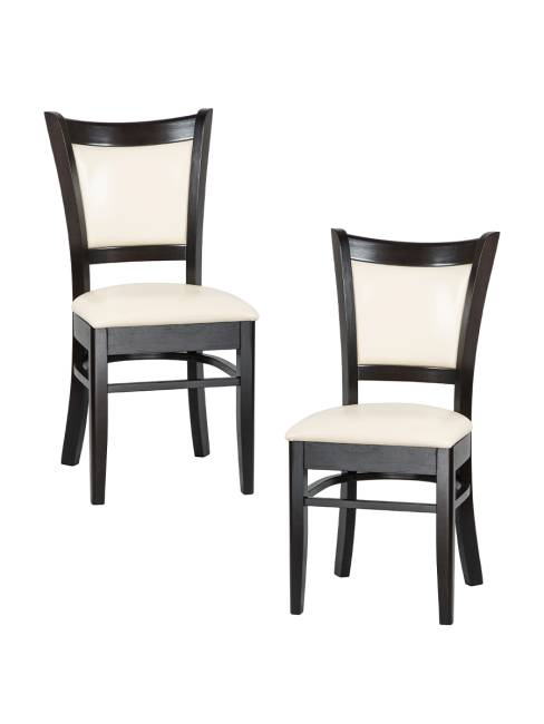 Набор 2 шт Стул обеденный DOBRIN GARRY, капучино, кремовый