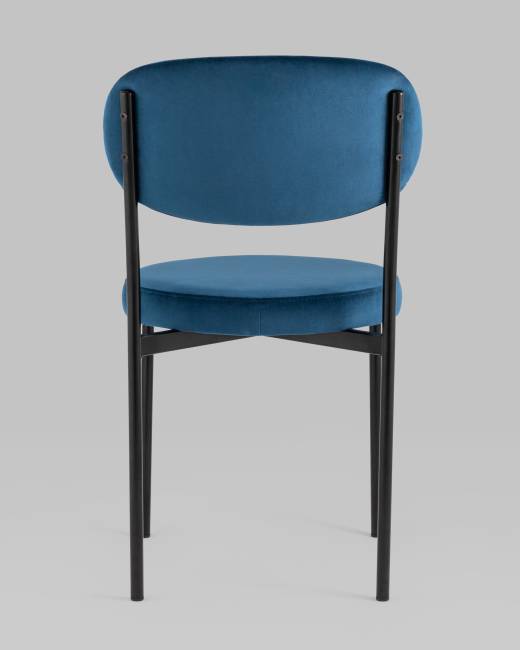 Стул Бриф NEW велюр синий 4 шт