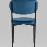Стул Бриф NEW велюр синий 4 шт