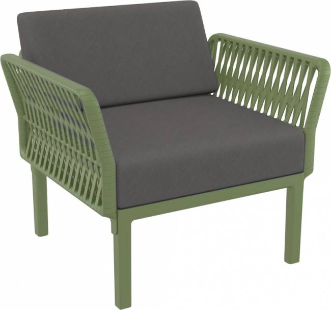 Подушка для спинки кресла Portofino Lounge темно-серый 700х350х190 мм