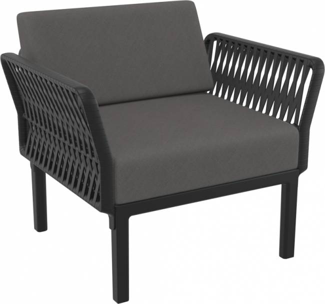 Подушка для спинки кресла Portofino Lounge темно-серый 700х350х190 мм