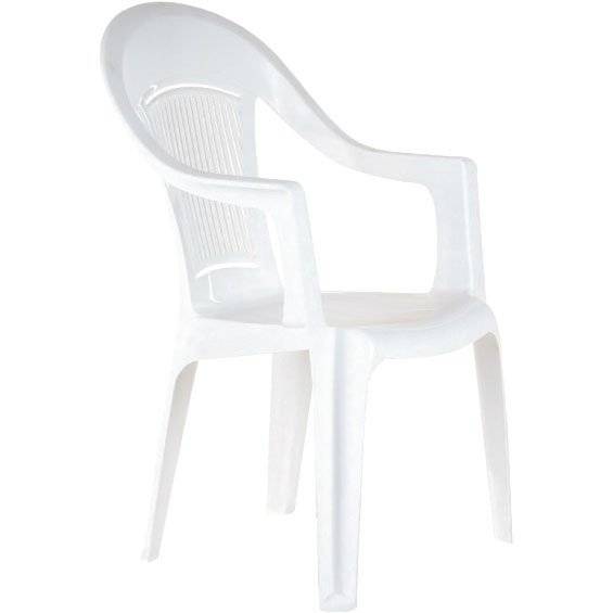 Кресло пластиковое "Фламинго" белый